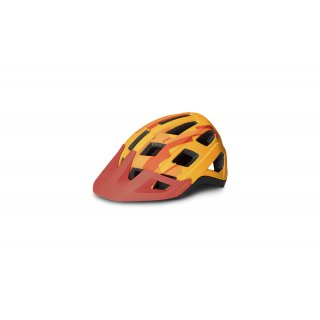 Cube Helm Badger orange S52-56